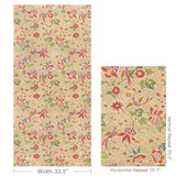 Lee Jofa POSY PAPER BERRY/LEAF Wallpaper