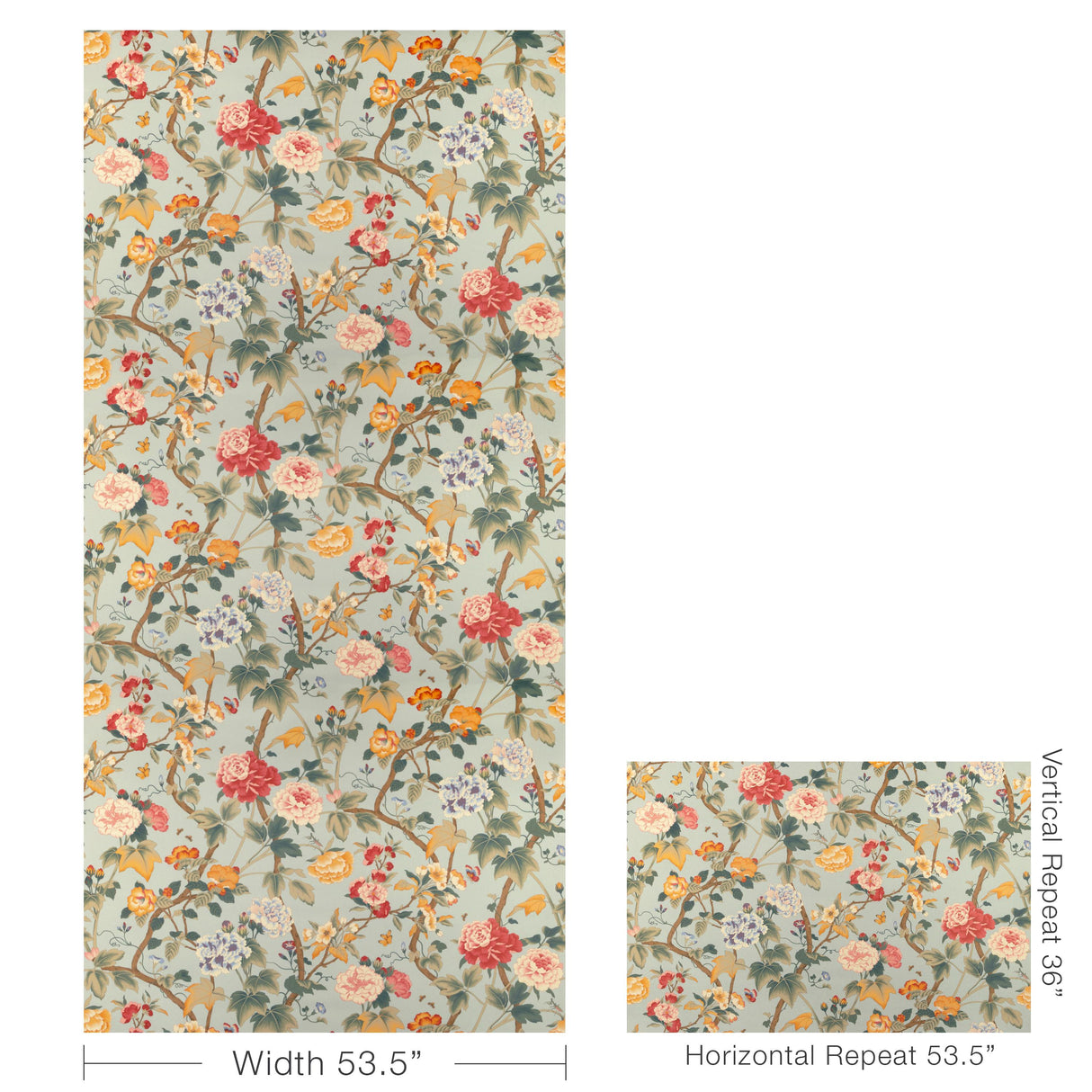 Lee Jofa GARDENIA PAPER ANTIQUE Wallpaper