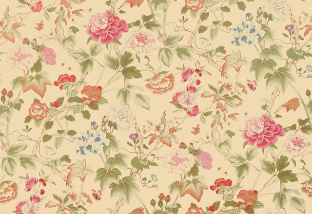 Lee Jofa GARDENIA PAPER SPRING Wallpaper