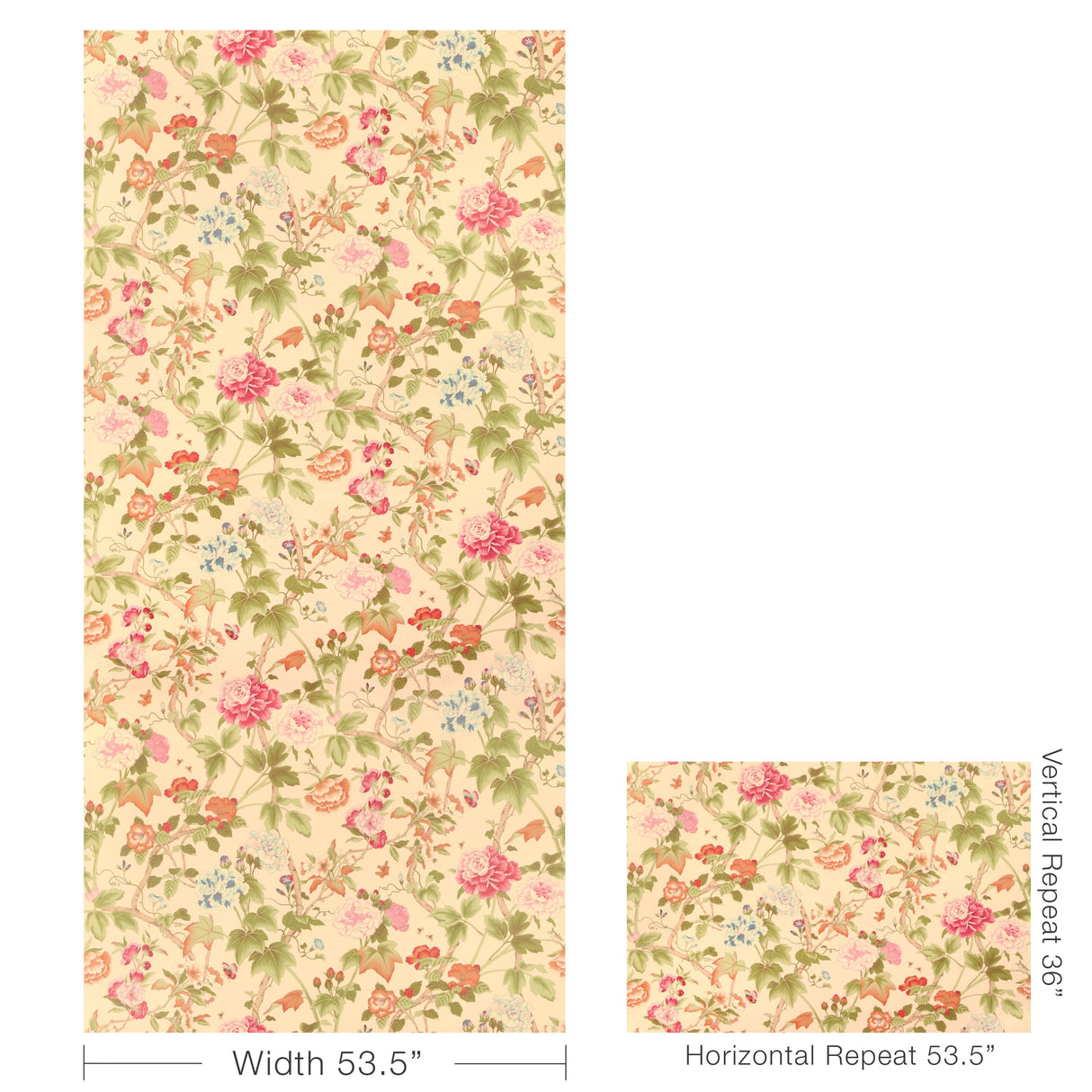 Lee Jofa GARDENIA PAPER SPRING Wallpaper