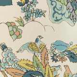 Brunschwig & Fils SHALIMAR AQUA/LEAF Wallpaper