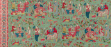 Brunschwig & Fils SHALIMAR JADE/ROSE Wallpaper