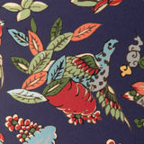 Brunschwig & Fils SHALIMAR NAVY/RED Wallpaper