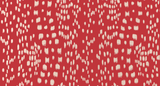 Brunschwig & Fils LES TOUCHES REVERSE RED Wallpaper