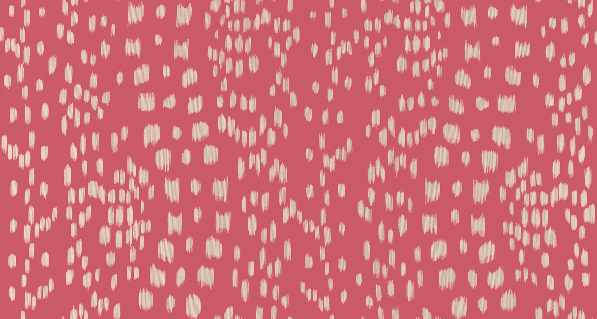 Brunschwig & Fils LES TOUCHES REVERSE PINK Wallpaper