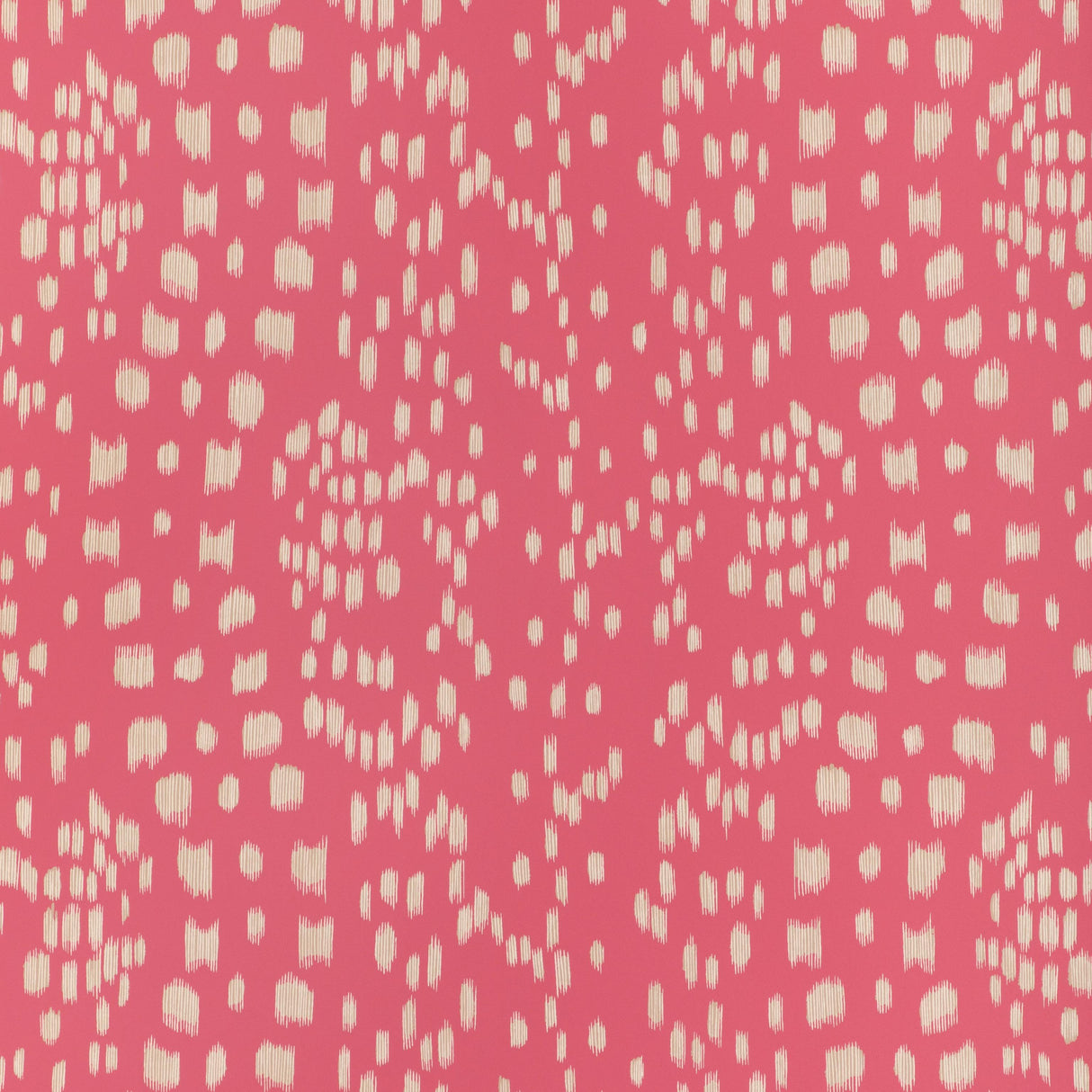 Brunschwig & Fils LES TOUCHES REVERSE PINK Wallpaper