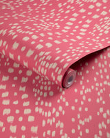 Brunschwig & Fils LES TOUCHES REVERSE PINK Wallpaper