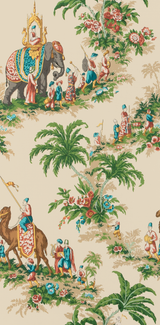 Brunschwig & Fils BEAUPORT PROMENADE GARDEN Wallpaper