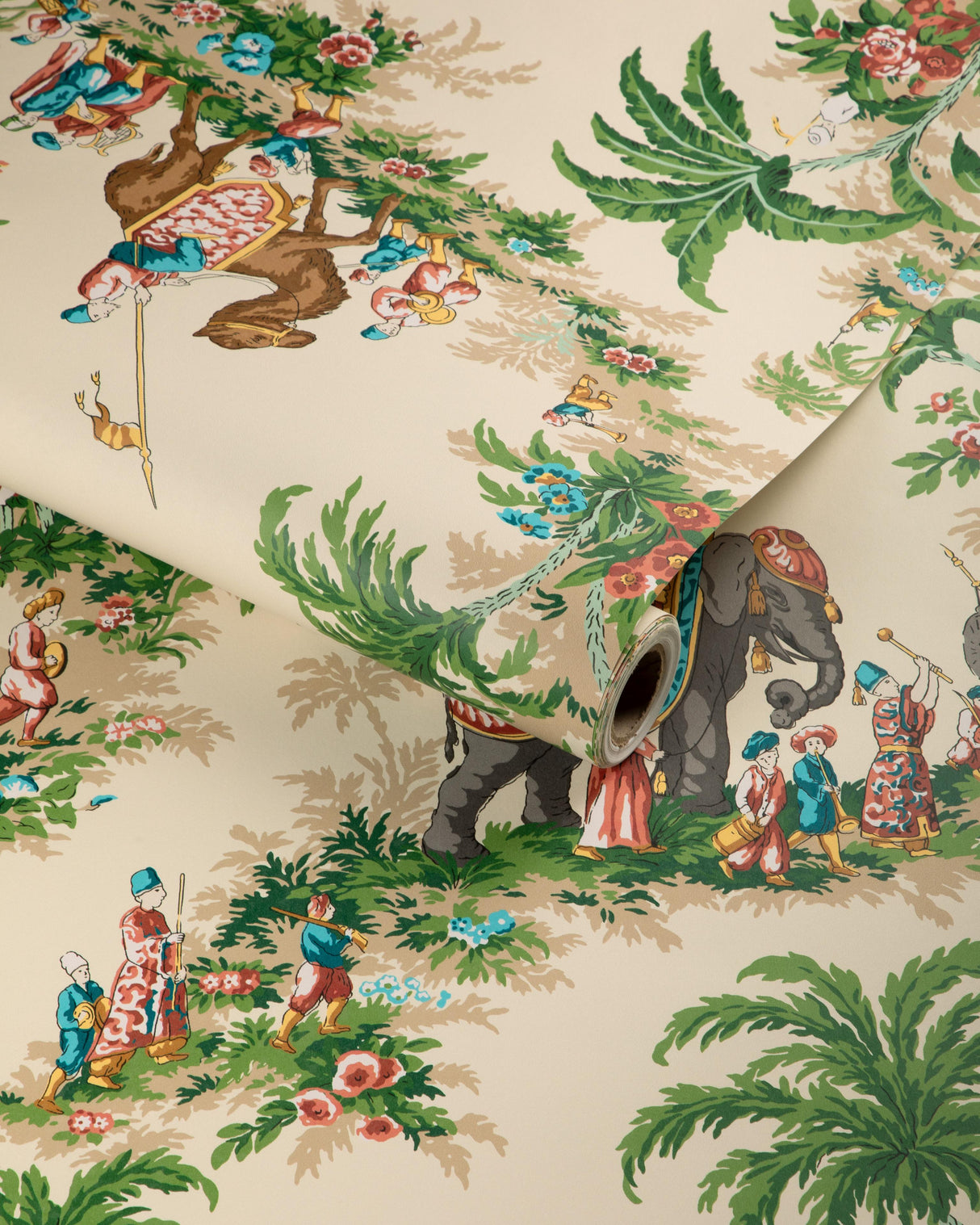 Brunschwig & Fils BEAUPORT PROMENADE GARDEN Wallpaper