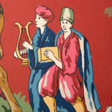 Brunschwig & Fils BEAUPORT PROMENADE RED Wallpaper