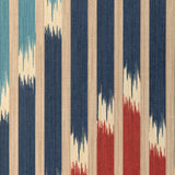 Brunschwig & Fils CASCADE RED/BLUE Wallpaper