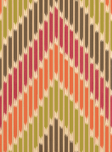 Brunschwig & Fils CASCADE BERRY/LEAF Wallpaper