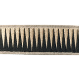 Lee Jofa BRAVADO TAPE EBONY IVORY Trim