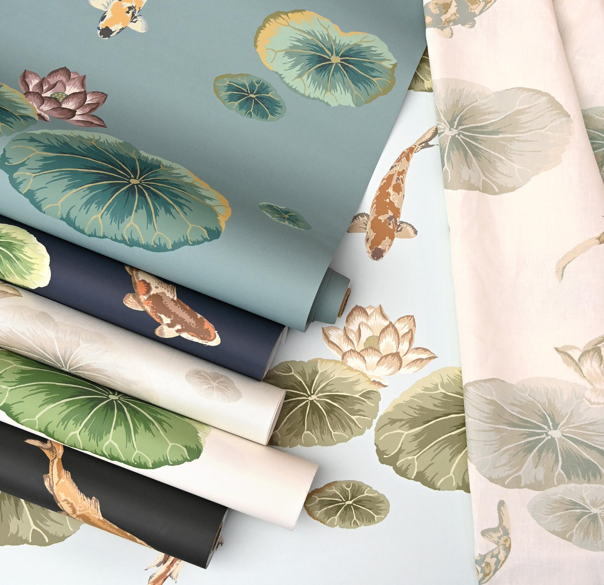 Kravet LOTUS POND MICA WP PEARL Wallpaper