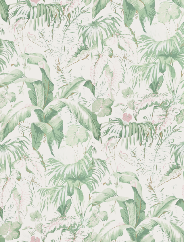 Kravet YASUNI WP PINK PALM Wallpaper