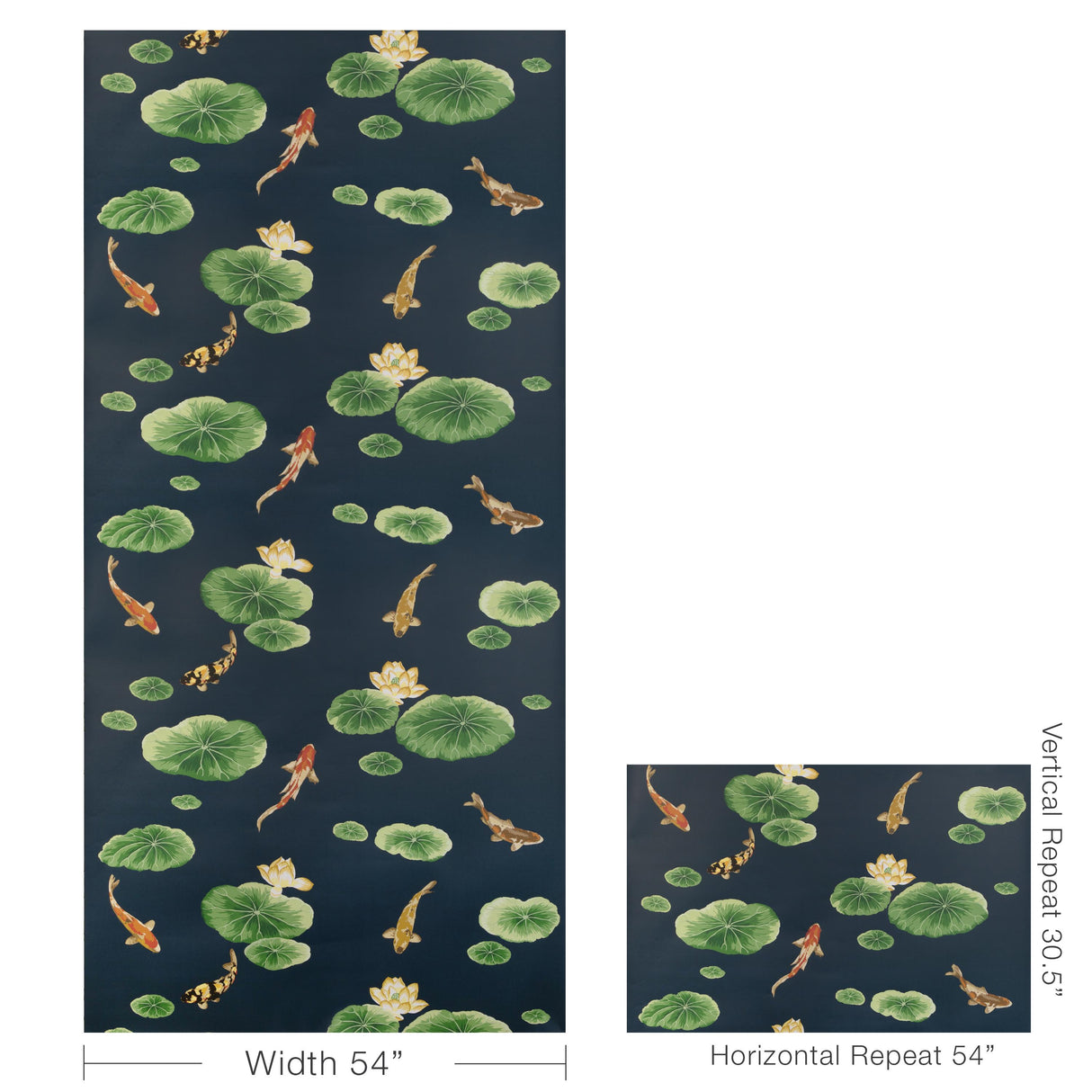 Kravet LOTUS POND WP LAGOON Wallpaper