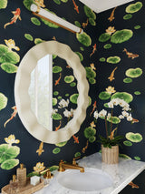 Kravet LOTUS POND WP LAGOON Wallpaper