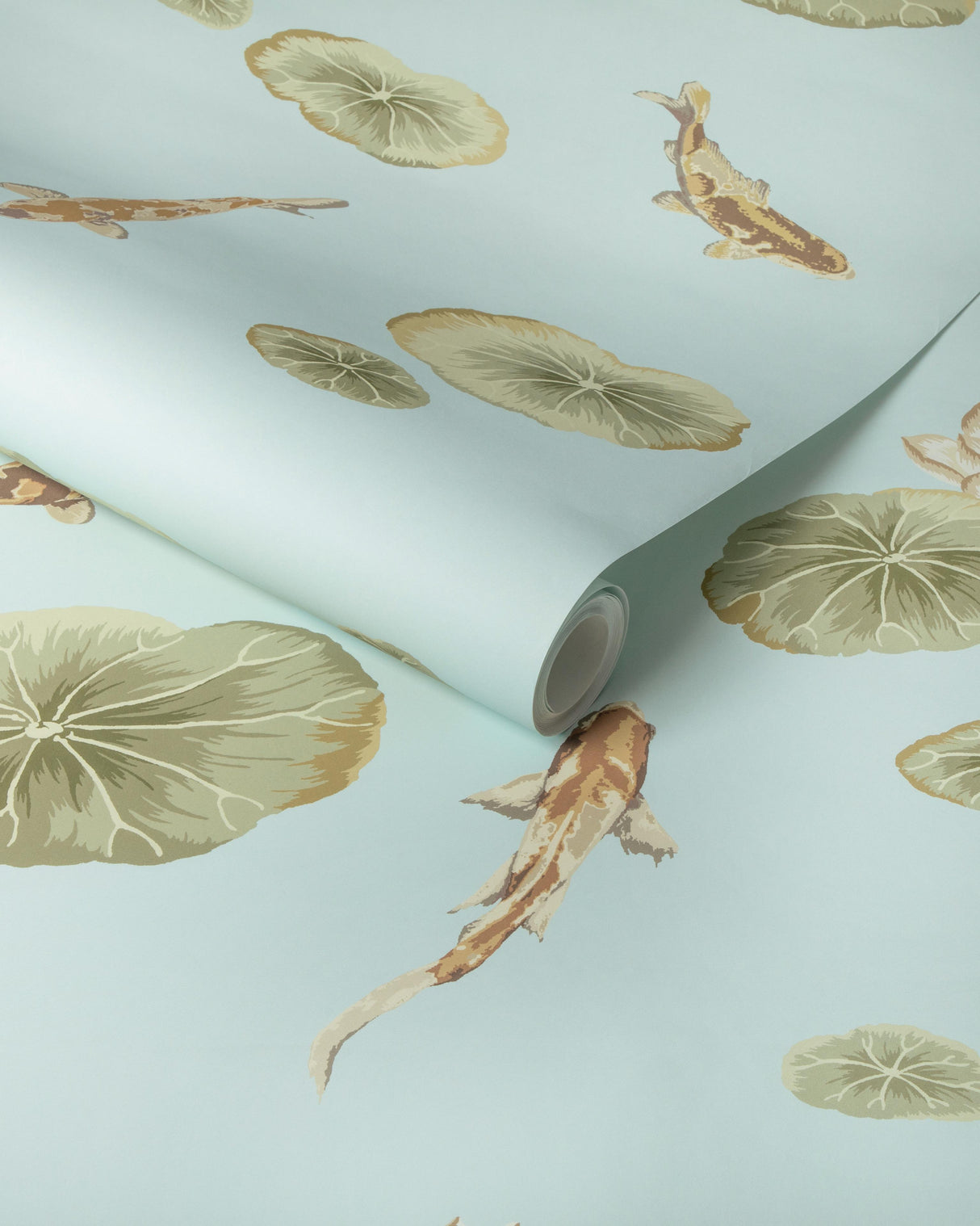 Kravet LOTUS POND WP FRESHWATER Wallpaper