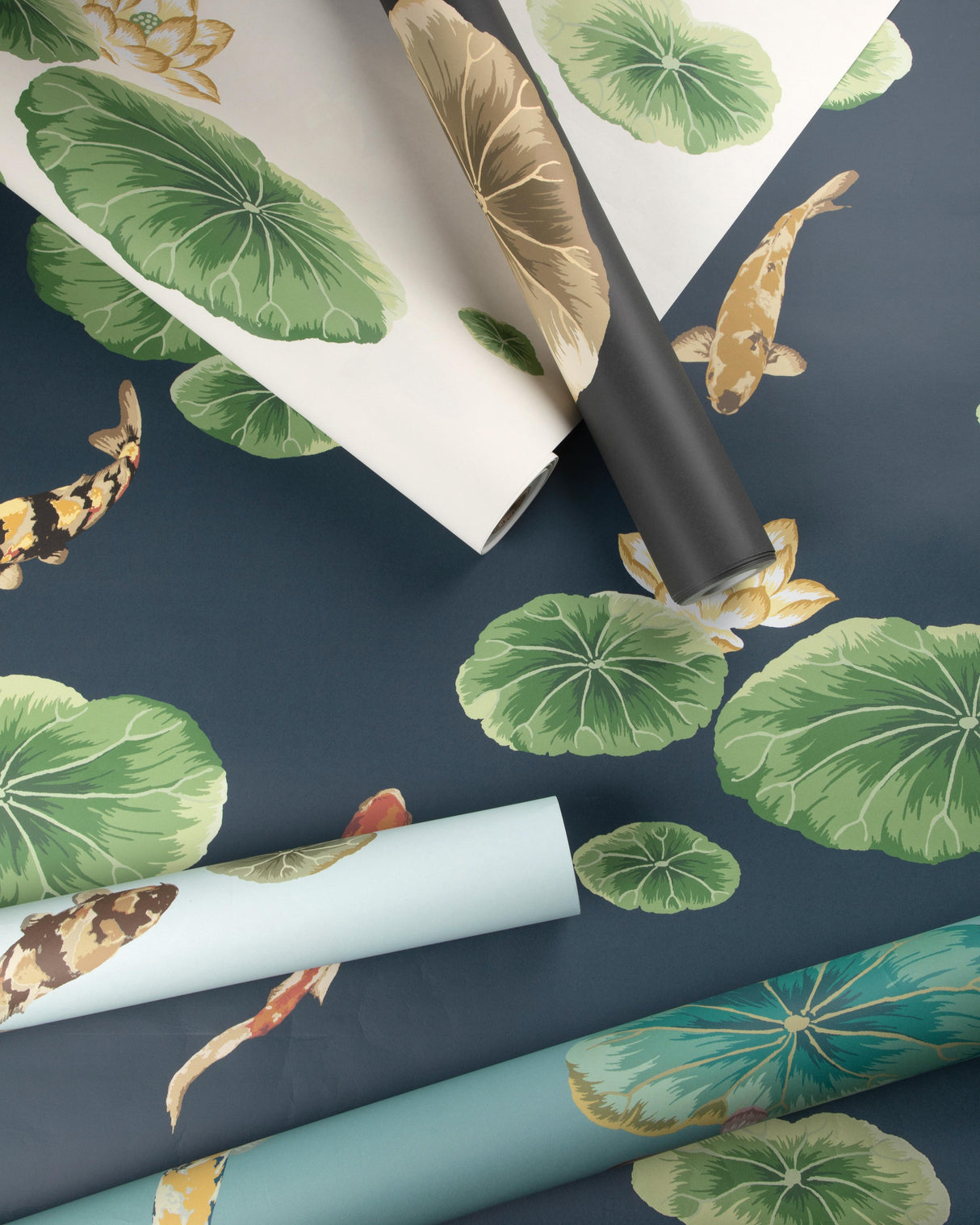 Kravet LOTUS POND WP FRESHWATER Wallpaper