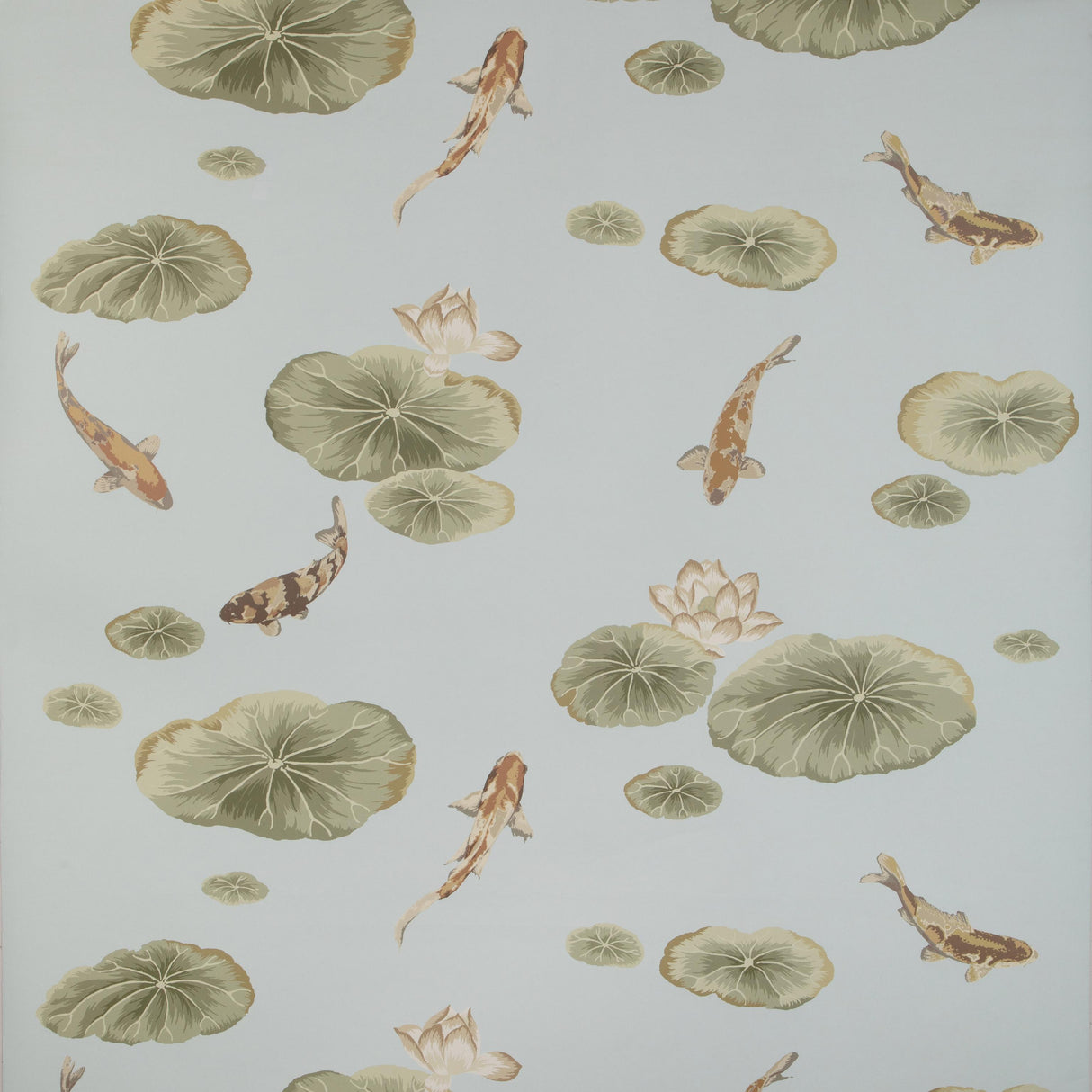 Kravet LOTUS POND WP FRESHWATER Wallpaper