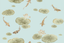 Kravet LOTUS POND WP FRESHWATER Wallpaper