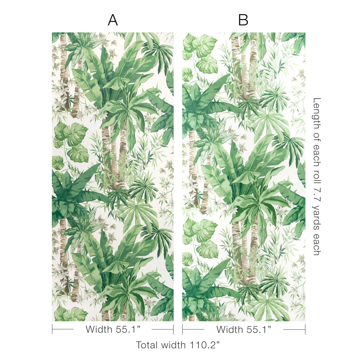 Kravet JUNGLEWOOD WP VERDE Wallpaper