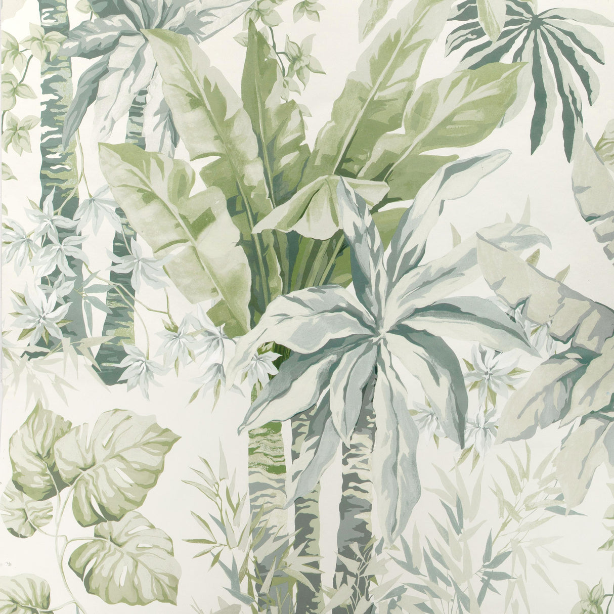 Kravet JUNGLEWOOD PNL BLUE SAGE Wallpaper