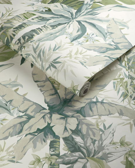 Kravet JUNGLEWOOD PNL BLUE SAGE Wallpaper