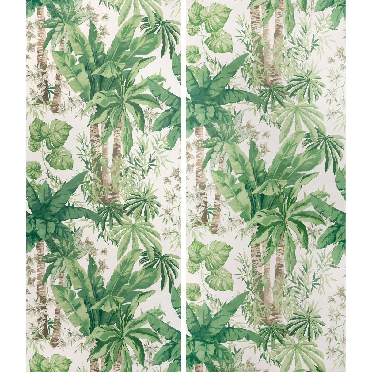 Kravet JUNGLEWOOD PNL VERDE Wallpaper