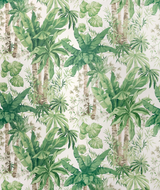 Kravet JUNGLEWOOD PNL VERDE Wallpaper