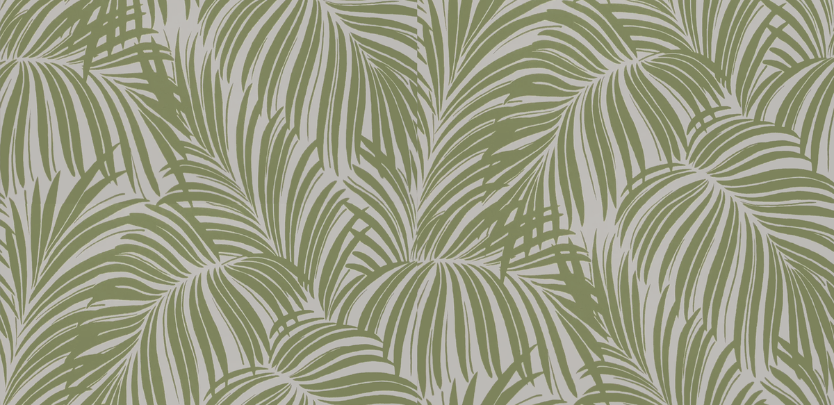 Kravet PALM LEAF WP VERDE Wallpaper