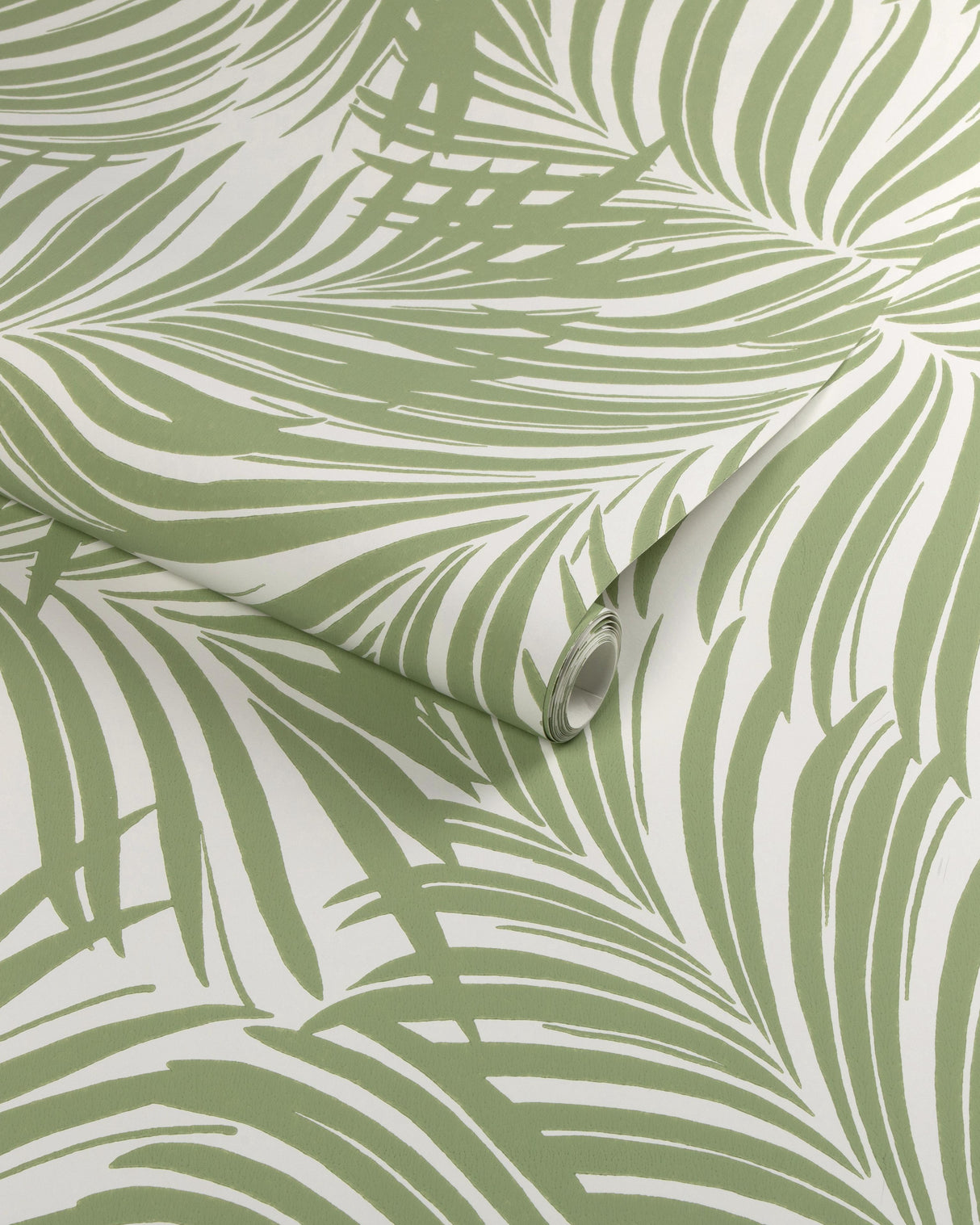 Kravet PALM LEAF WP VERDE Wallpaper