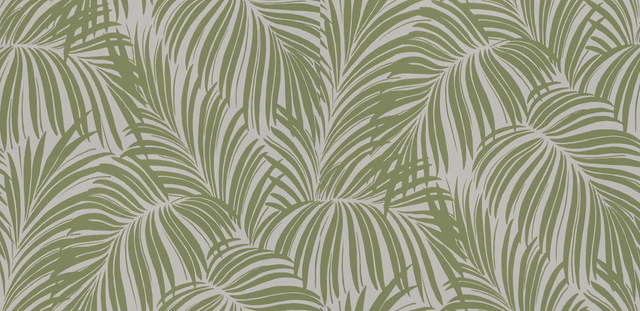 Kravet PALM LEAF WP VERDE Wallpaper