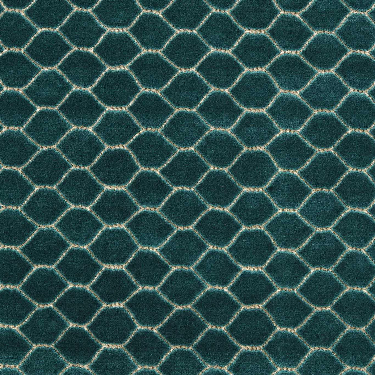 Sanderson Faraday Velvet Malachite Fabric