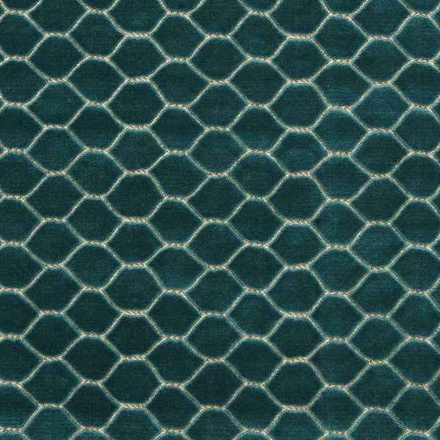 Sanderson Faraday Velvet Malachite Fabric