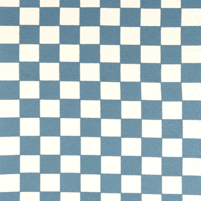Harlequin Blenets Check Atlantic Fabric