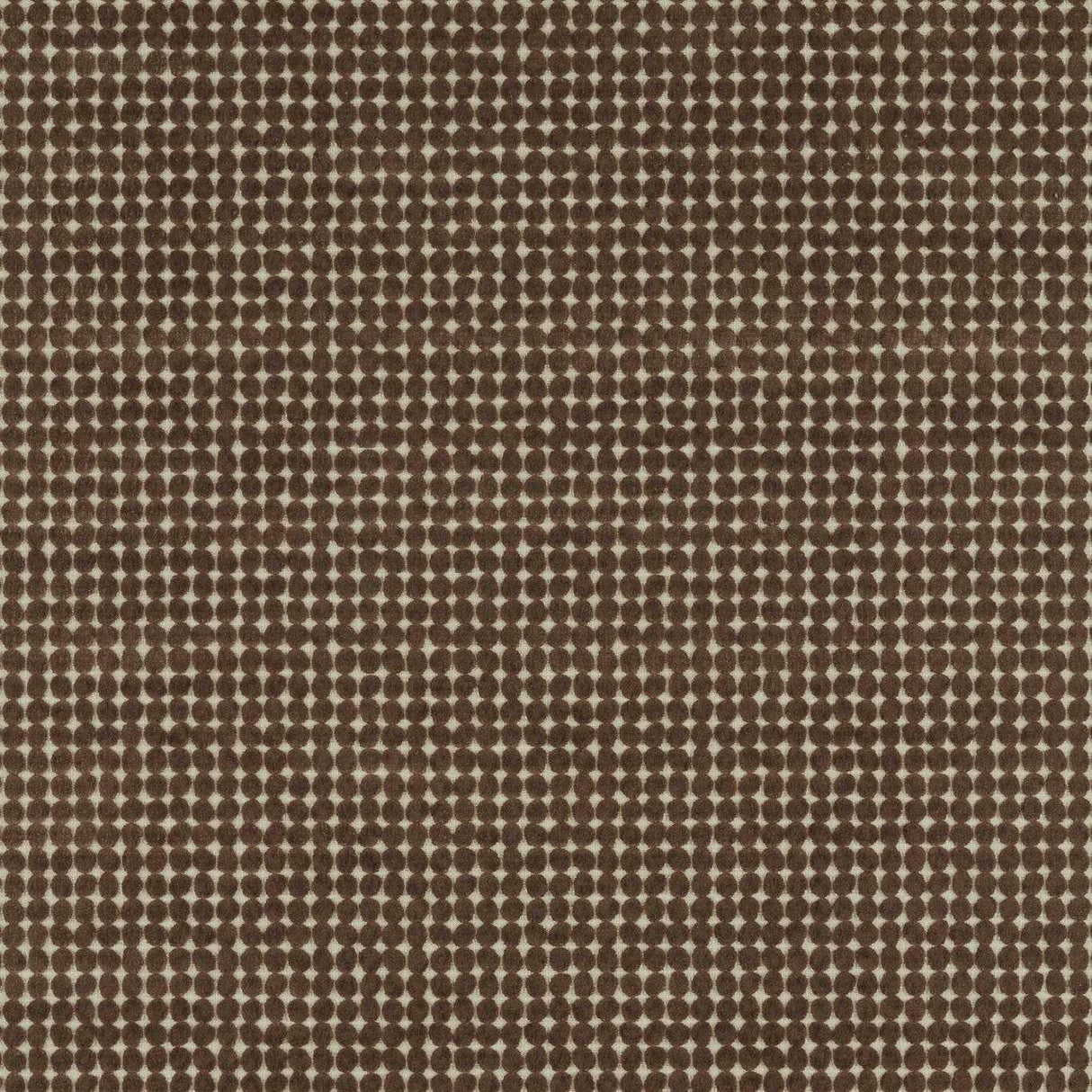 Harlequin Loopy Spot Chocolate Fabric