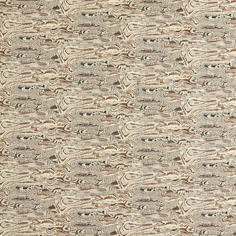 Harlequin Marble Tapestry Chocolate Fabric
