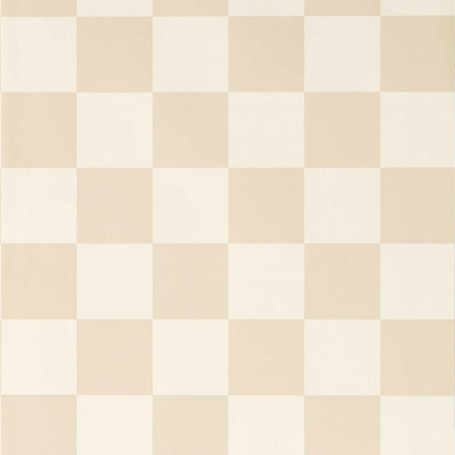 Harlequin Blenets Check Oatmeal Wallpaper