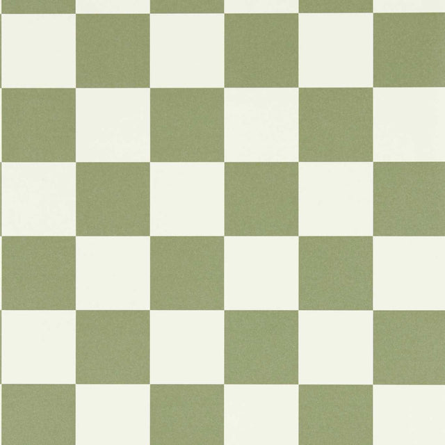 Harlequin Blenets Check Matcha Wallpaper