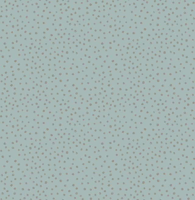 A-Street Prints Polka Dots Light Blue Wallpaper
