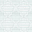 A-Street Prints Quatrefoil Blue Wallpaper