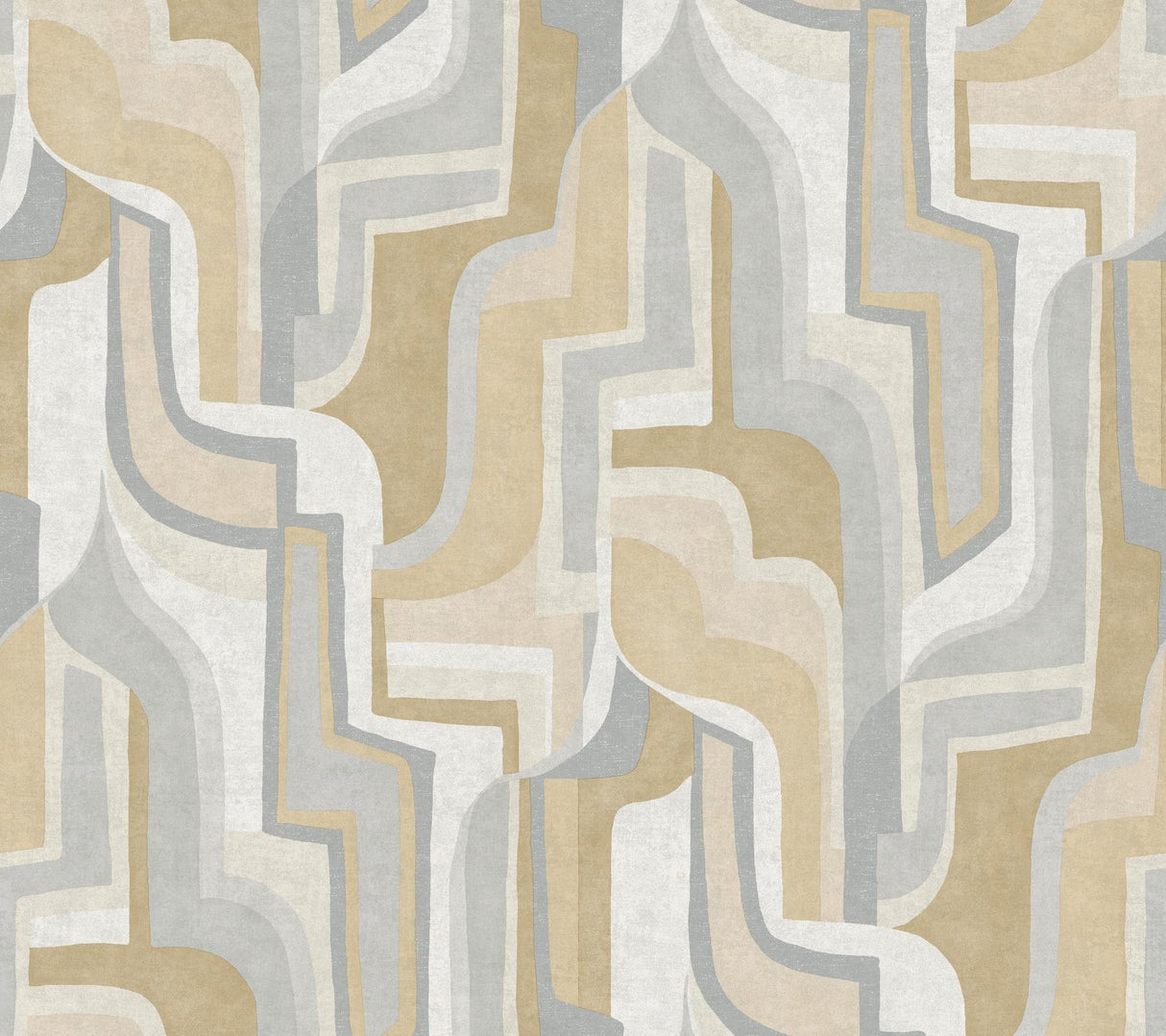 A-Street Prints Abstract Khaki Wallpaper
