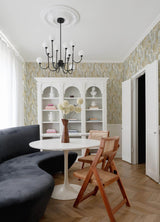 A-Street Prints Abstract Khaki Wallpaper