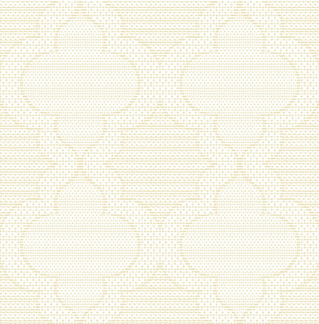 A-Street Prints Quatrefoil Yellow Wallpaper