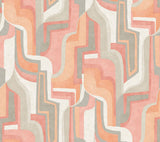 A-Street Prints Abstract Coral Wallpaper