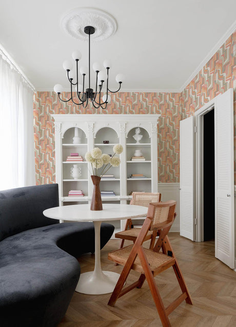 A-Street Prints Abstract Coral Wallpaper