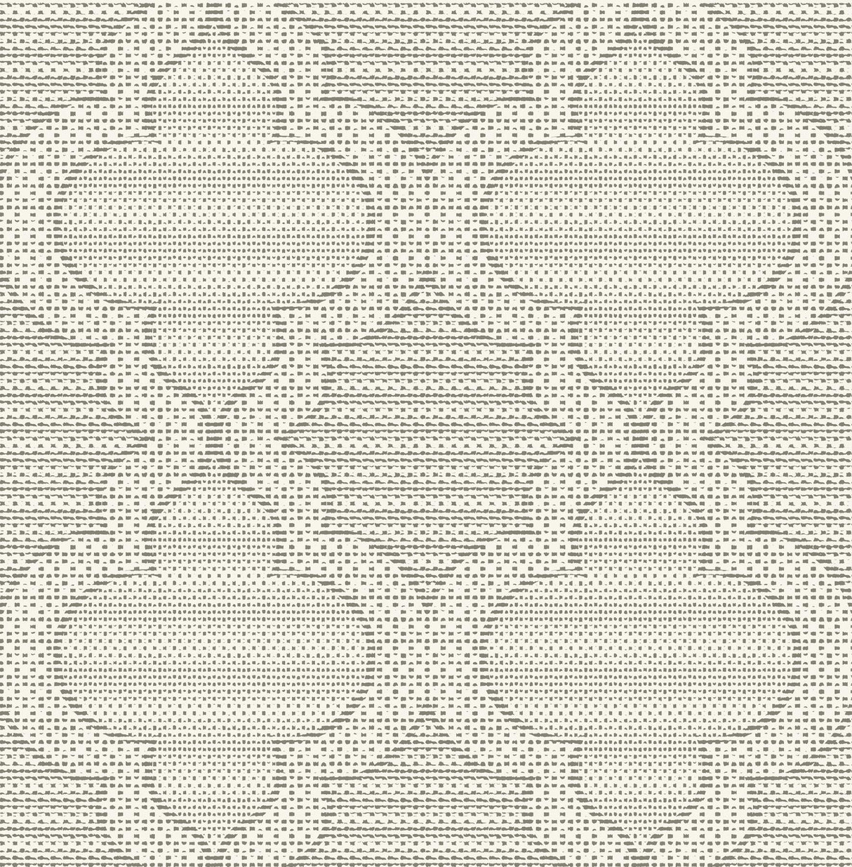 A-Street Prints Quatrefoil Charcoal Wallpaper