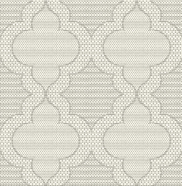 A-Street Prints Quatrefoil Charcoal Wallpaper