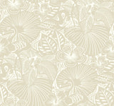 A-Street Prints Animals Beige Wallpaper